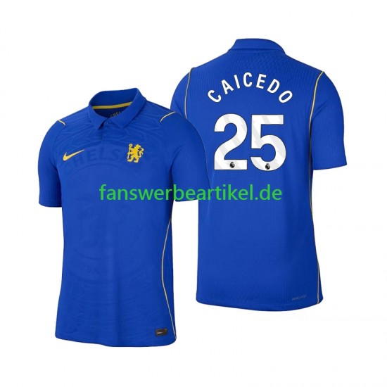 Moises Caicedo 25 Trikot Chelsea Herren Heimausrüstung 2026-2027 Kurzarm