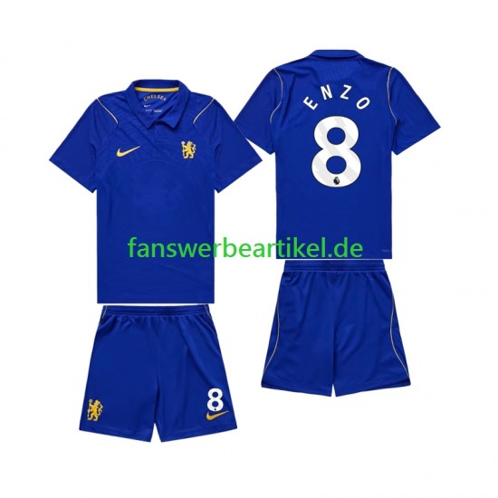 Chlesea Enzo Fernandez 8 Trikot Kinder Heimausrüstung 2026-2027 Kurzarm