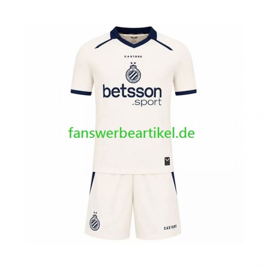 Trikot Club Brugge Kinder Auswärtsausrüstung 2026-2027 Kurzarm