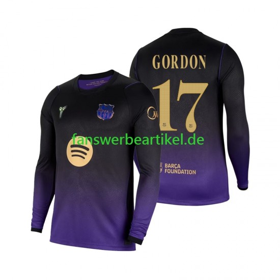 Anthony Gordon 17 Trikot FC Barcelona Herren Auswärtsausrüstung 2026-2027 Langarm