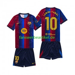 Lamine Yamal 10 Trikot FC Barcelona Kinder Heimausrüstung 2026-2027 Kurzarm