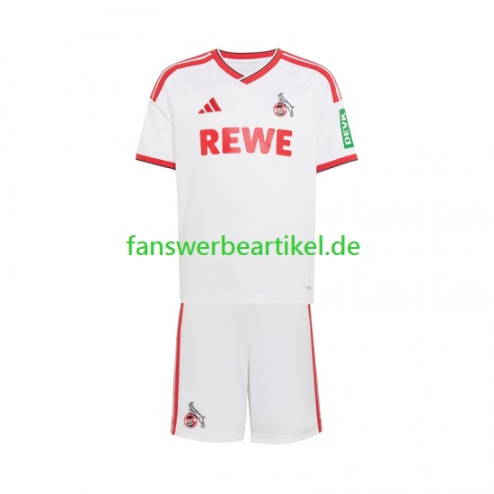 Trikot FC Köln Kinder Heimausrüstung 2026-2027 Kurzarm