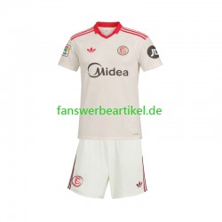Retro Trikot FC Sevilla Kinder Heimausrüstung 2025-2026 Kurzarm