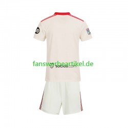 Retro Trikot FC Sevilla Kinder Heimausrüstung 2025-2026 Kurzarm