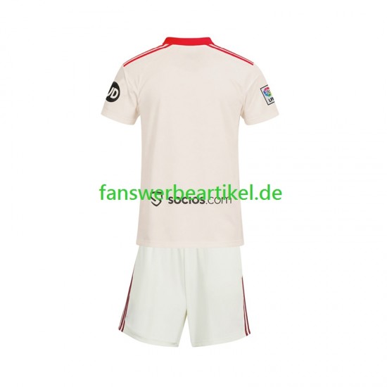 Retro Trikot FC Sevilla Kinder Heimausrüstung 2025-2026 Kurzarm