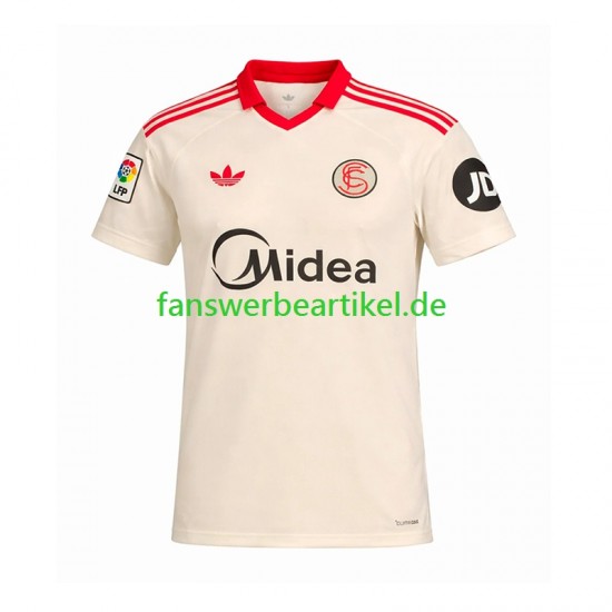 Retro Trikot FC Sevilla Herren Heimausrüstung 2025-2026 Kurzarm