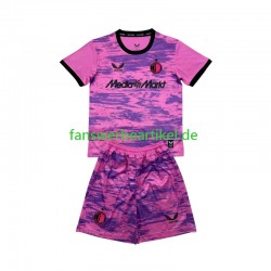 Torwart Trikot Feyenoord Rotterdam Kinder Ausweich ausrüstung 2026-2027 Kurzarm