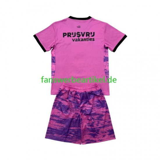 Torwart Trikot Feyenoord Rotterdam Kinder Ausweich ausrüstung 2026-2027 Kurzarm