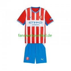 Girona Trikot Kinder Heimausrüstung 2026-2027 Kurzarm