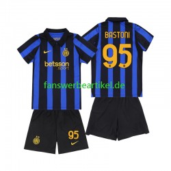 Alessandro Bastoni 95 Trikot Inter Mailand Kinder Heimausrüstung 2026-2027 Kurzarm