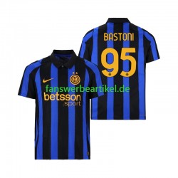 Alessandro Bastoni 95 Trikot Inter Mailand Herren Heimausrüstung 2026-2027 Kurzarm