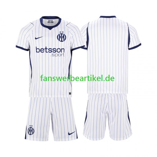 Trikot Inter Mailand Kinder Auswärtsausrüstung 2026-2027 Kurzarm