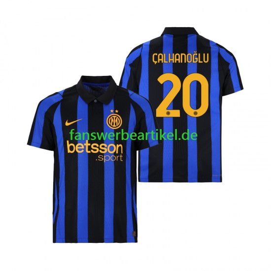 Hakan Calhanoglu 20 Trikot Inter Mailand Herren Heimausrüstung 2026-2027 Kurzarm