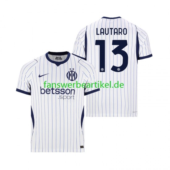 Lautaro Martinez 13 Trikot Inter Mailand Herren Auswärtsausrüstung 2026-2027 Kurzarm