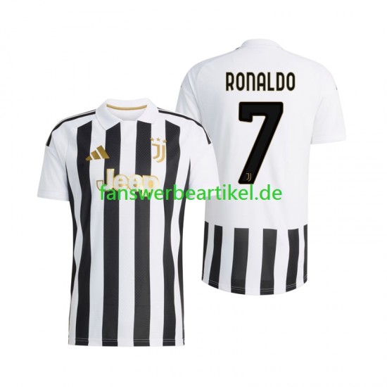 Cristiano Ronaldo 7 Trikot Juventus Turin Herren Heimausrüstung 2026-2027 Kurzarm