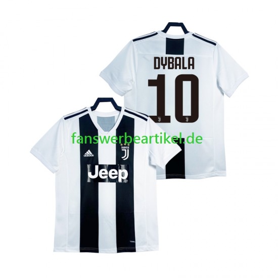 DYBALA 21 Retro 2018 2019 Trikot Juventus Turin Herren Heimausrüstung Kurzarm