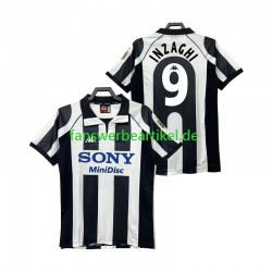 INZAGHI 9 Retro 1997 1998 Trikot Juventus Turin Herren Heimausrüstung Kurzarm