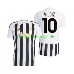 Kenan Yildiz 10 Trikot Juventus Turin Herren Heimausrüstung 2026-2027 Kurzarm