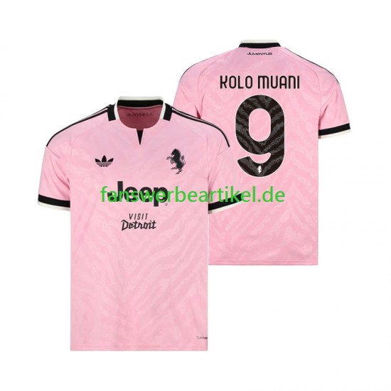 Randal Kolo Muani 9 Trikot Juventus Turin Herren Auswärtsausrüstung 2026-2027 Kurzarm