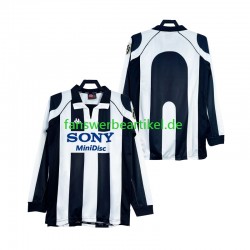 Retro 1997 1998 Trikot Juventus Turin Herren Heimausrüstung Langarm