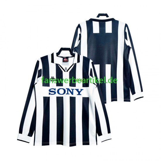 Retro 1997 Trikot Juventus Turin Herren Heimausrüstung Langarm