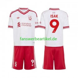 Alexander Isak 9 Trikot Liverpool Kinder Auswärtsausrüstung 2026-2027 Kurzarm