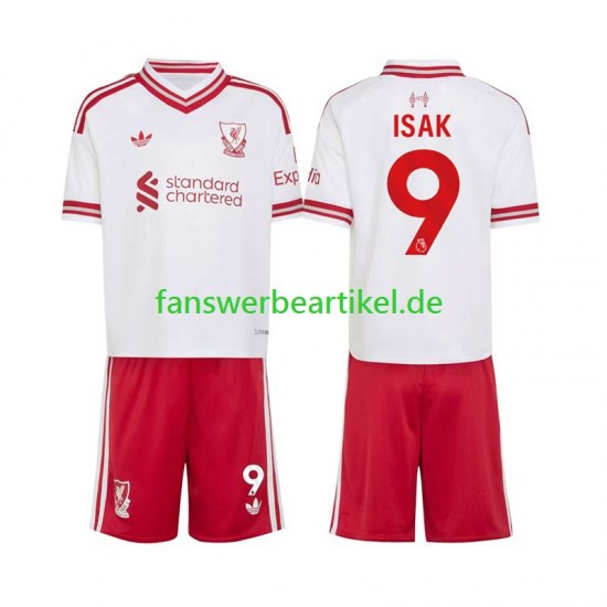 Alexander Isak 9 Trikot Liverpool Kinder Auswärtsausrüstung 2026-2027 Kurzarm