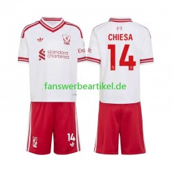 Federico Chiesa 14 Trikot Liverpool Kinder Auswärtsausrüstung 2026-2027 Kurzarm