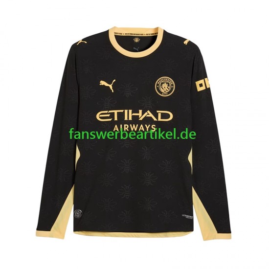 Trikot Manchester City Herren Auswärtsausrüstung 2026-2027 Langarm