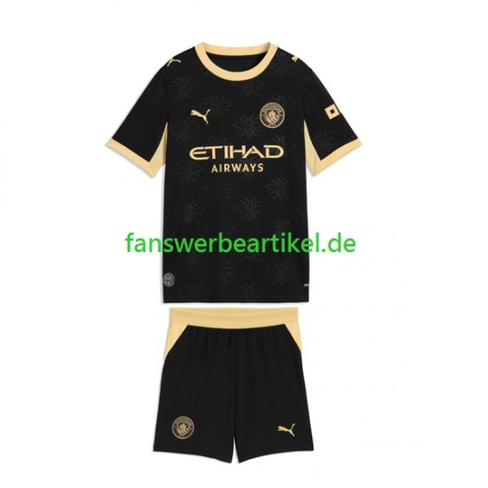 Trikot Manchester City Kinder Auswärtsausrüstung 2026-2027 Kurzarm