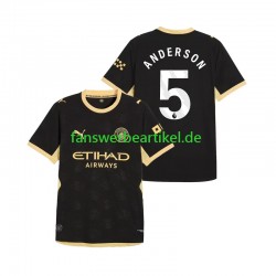Elliot Anderson 5 Trikot Manchester City Herren Auswärtsausrüstung 2026-2027 Kurzarm