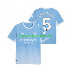 Elliot Anderson 5 Trikot Manchester City Herren Heimausrüstung 2026-2027 Kurzarm