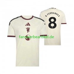 Bruno Fernandes 8 Trikot Manchester United Herren Ausweich ausrüstung 2026-2027 Kurzarm