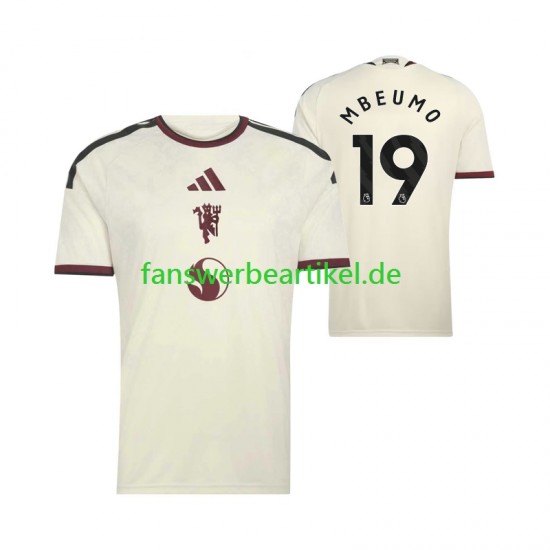 Bryan Mbeumo 19 Trikot Manchester United Herren Ausweich ausrüstung 2026-2027 Kurzarm