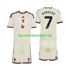 Cristiano Ronaldo 7 Trikot Manchester United Kinder Ausweich ausrüstung 2026-2027 Kurzarm