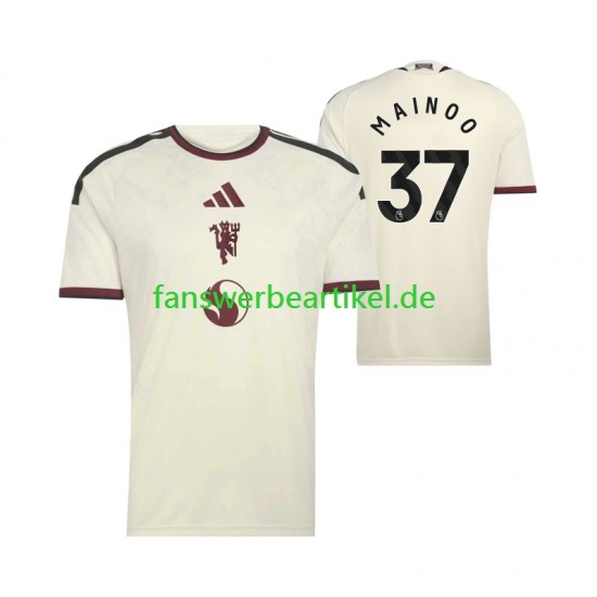 Kobbie Mainoo 37 Trikot Manchester United Herren Ausweich ausrüstung 2026-2027 Kurzarm
