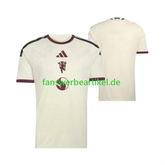 Trikot Manchester United Herren Ausweich ausrüstung 2026-2027 Kurzarm