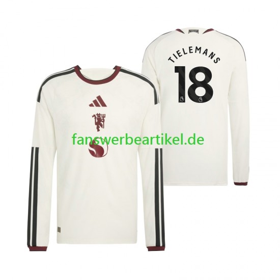 Youri Tielemans 18 Trikot Manchester United Herren Ausweich ausrüstung 2026-2027 Langarm