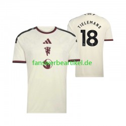 Youri Tielemans 18 Trikot Manchester United Herren Ausweich ausrüstung 2026-2027 Kurzarm