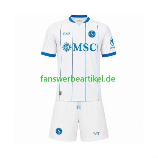 Trikot SSC Neaples Kinder Auswärtsausrüstung 2026-2027 Kurzarm