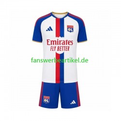 Trikot Olympique Lyon Kinder Auswärtsausrüstung 2026-2027 Kurzarm