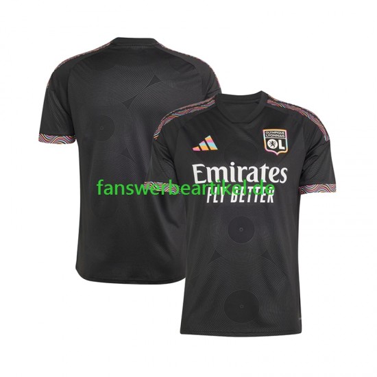 Trikot Olympique Lyon Herren Ausweich ausrüstung 2026-2027 Kurzarm