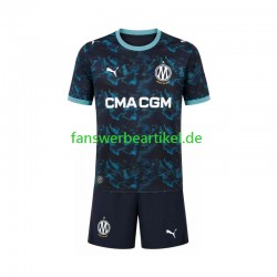 Trikot Olympique Marseille Kinder Auswärtsausrüstung 2026-2027 Kurzarm