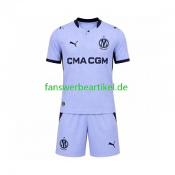 Trikot Olympique Marseille Kinder Ausweich ausrüstung 2026-2027 Kurzarm