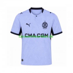 Trikot Olympique Marseille Herren Ausweich ausrüstung 2026-2027 Kurzarm