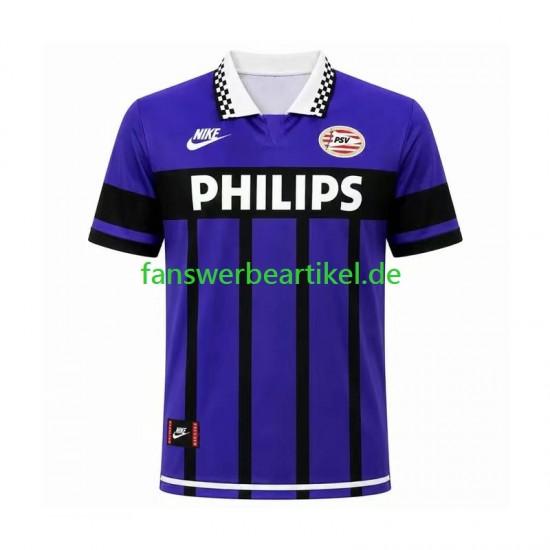 Retro 1995 Trikot PSV Eindhoven Herren Auswärtsausrüstung Kurzarm