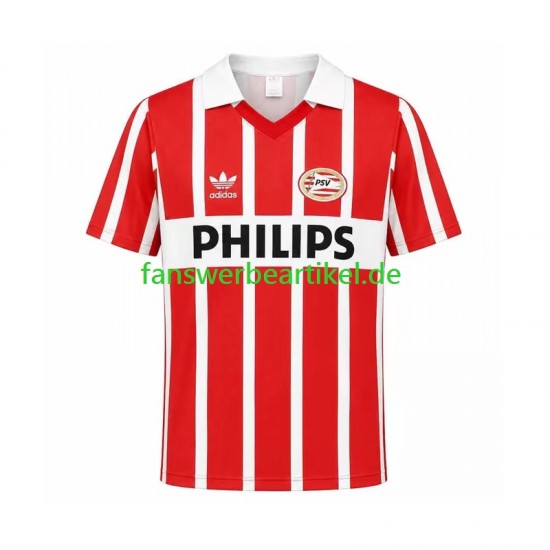 Retro Trikot PSV Eindhoven Herren Heimausrüstung 1990 Kurzarm