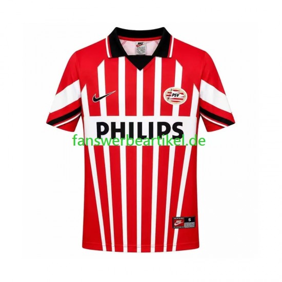 Retro 1997 Trikot PSV Eindhoven Herren Heimausrüstung Kurzarm