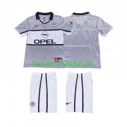 Retro 2000 2001 Trikot Paris Saint-Germain Kinder Auswärtsausrüstung Kurzarm