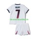Kylian Mbappe 7 Trikot Paris Saint-Germain Kinder Auswärtsausrüstung 2026-2027 Kurzarm